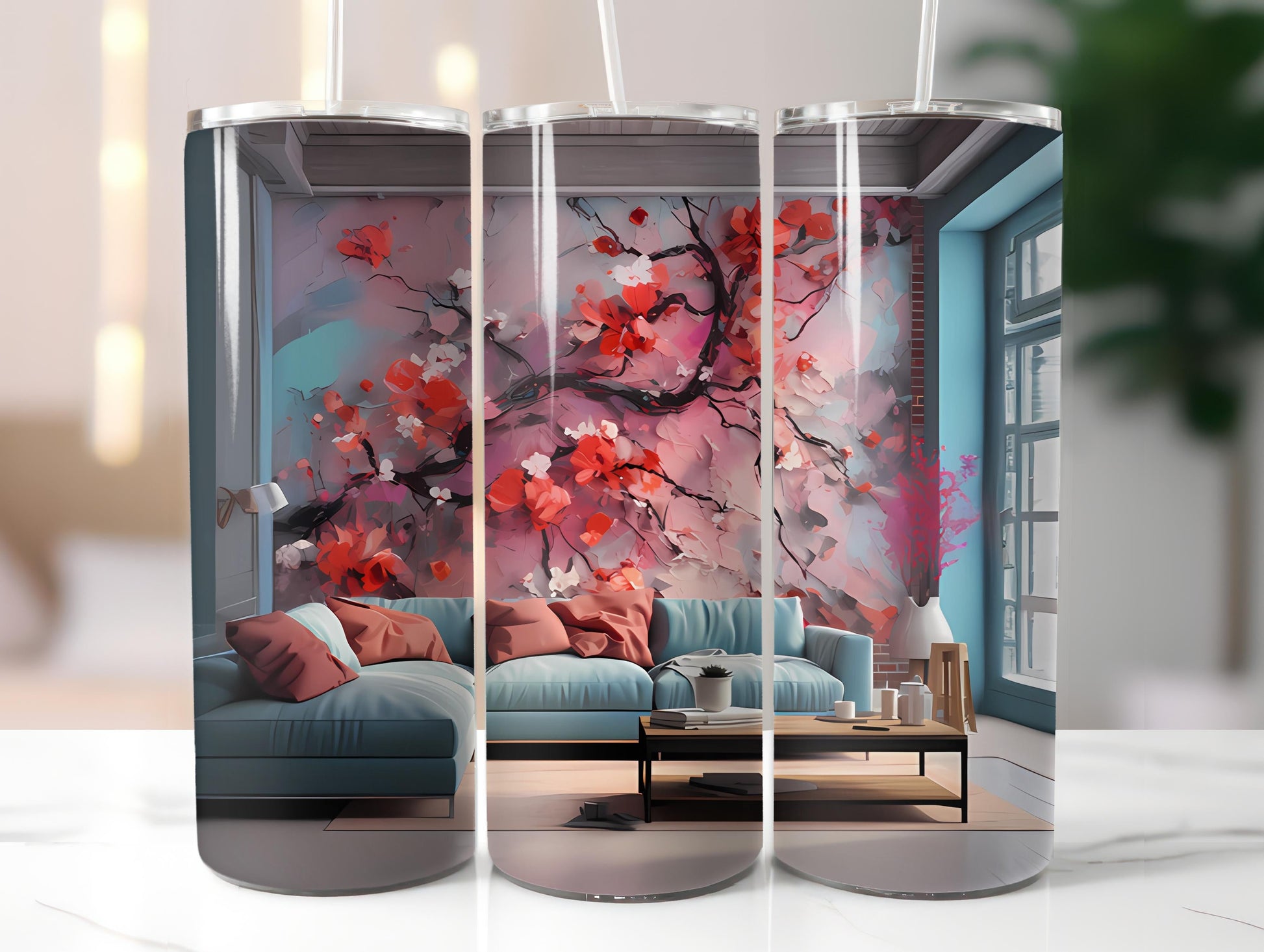 Grunge Spring 2 Tumbler Wrap - CraftNest