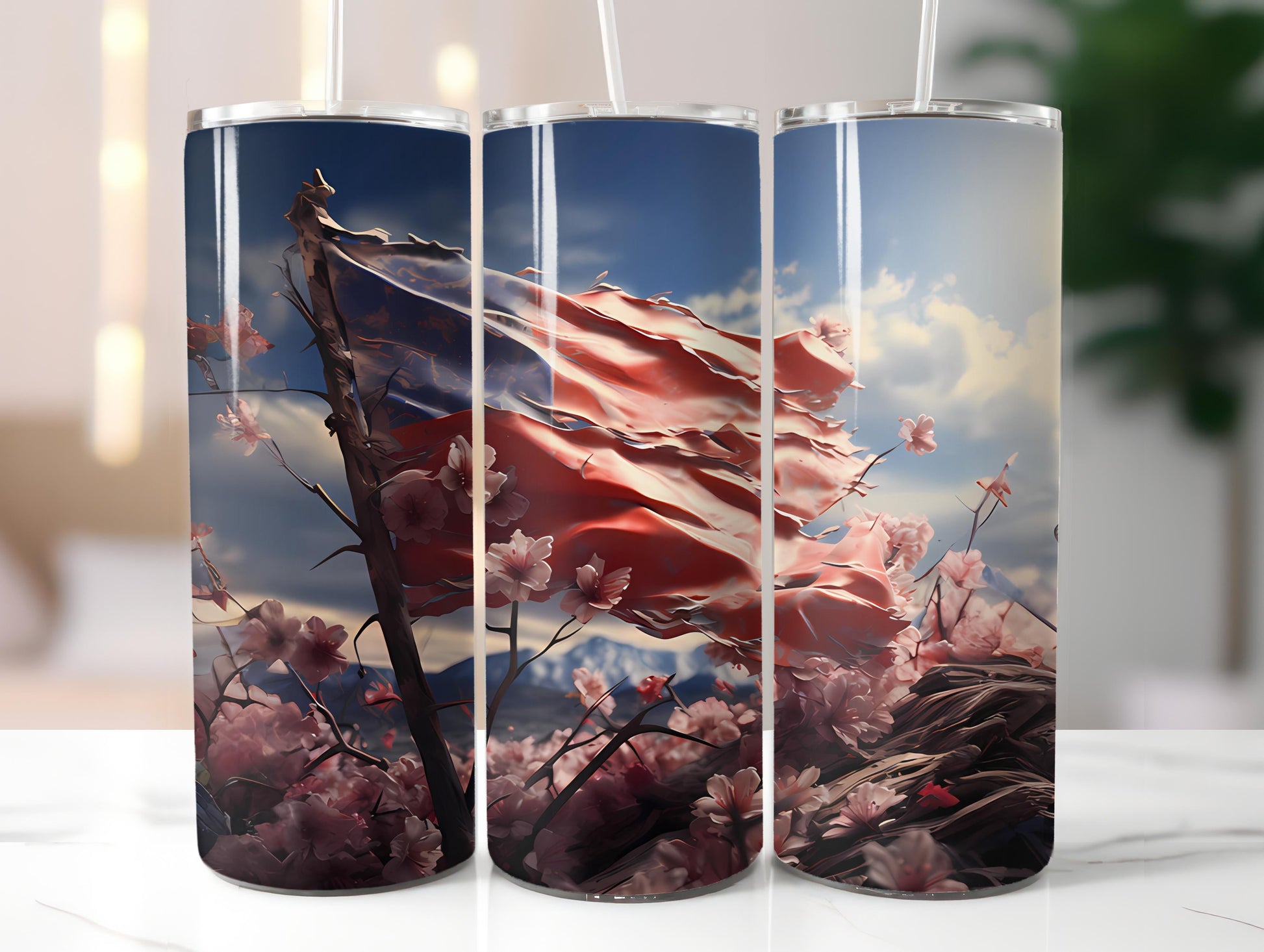 Grunge Spring 2 Tumbler Wrap - CraftNest