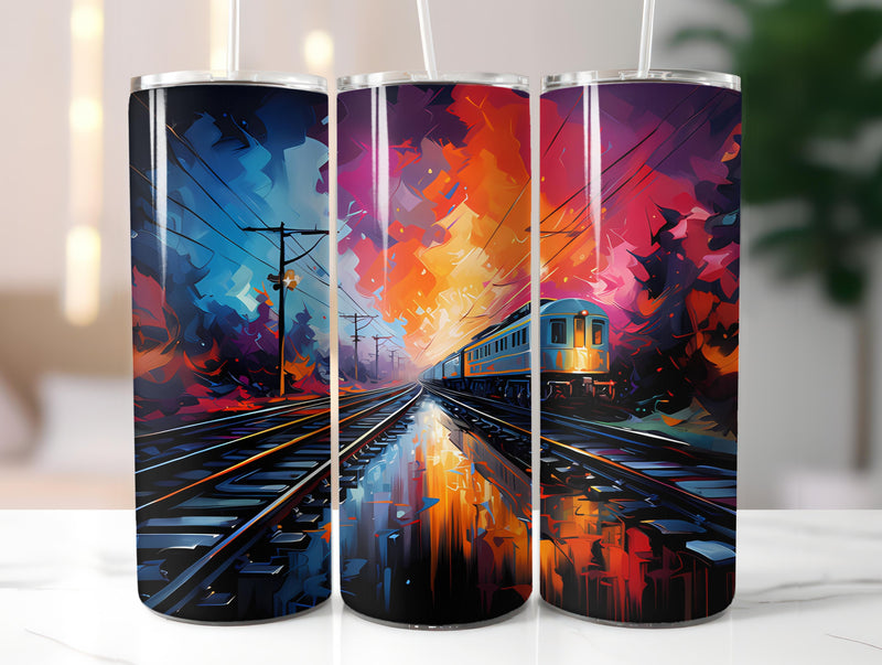 Grunge Spring 3 Tumbler Wrap - CraftNest