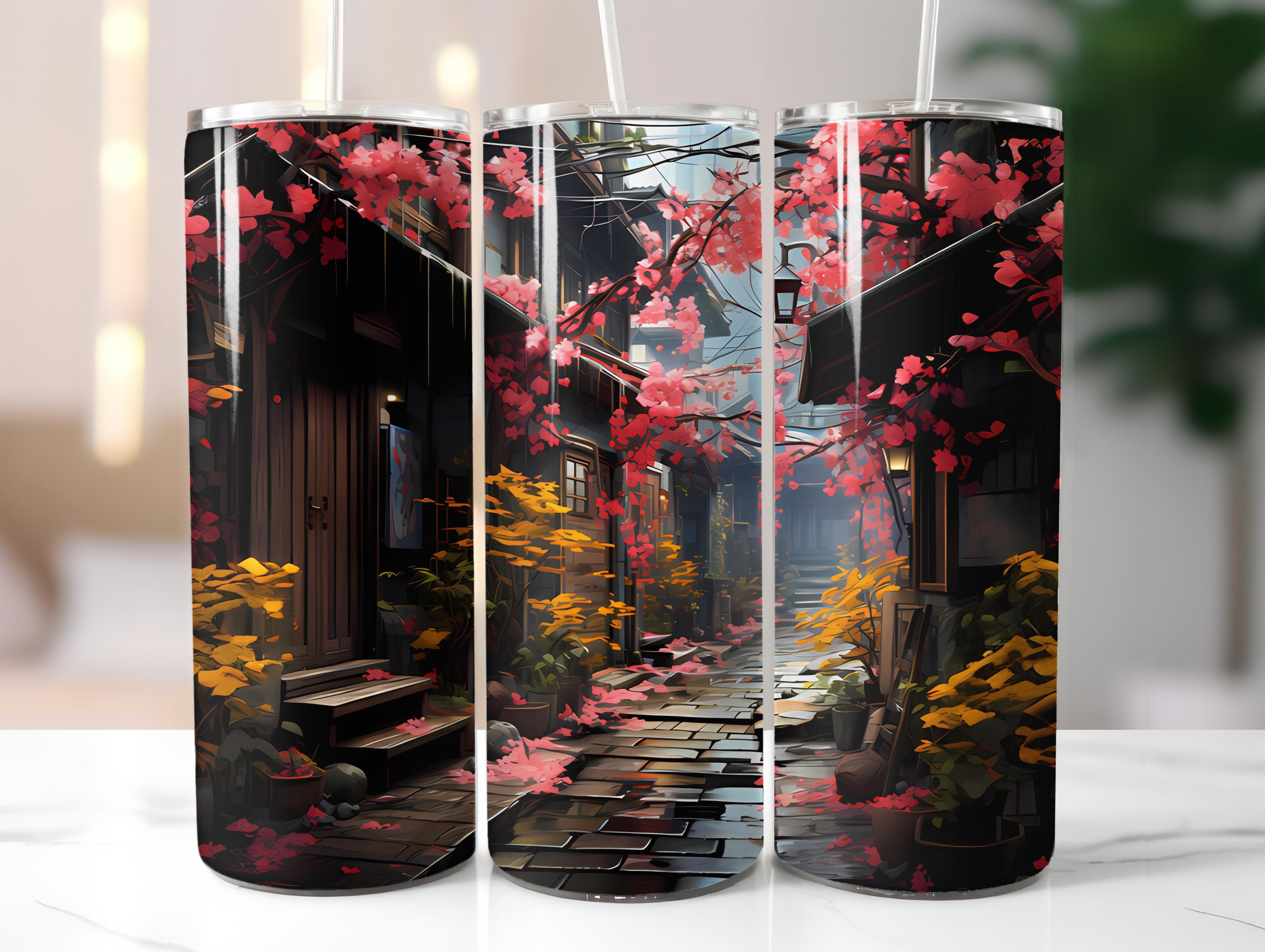 Grunge Spring 5 Tumbler Wrap - CraftNest
