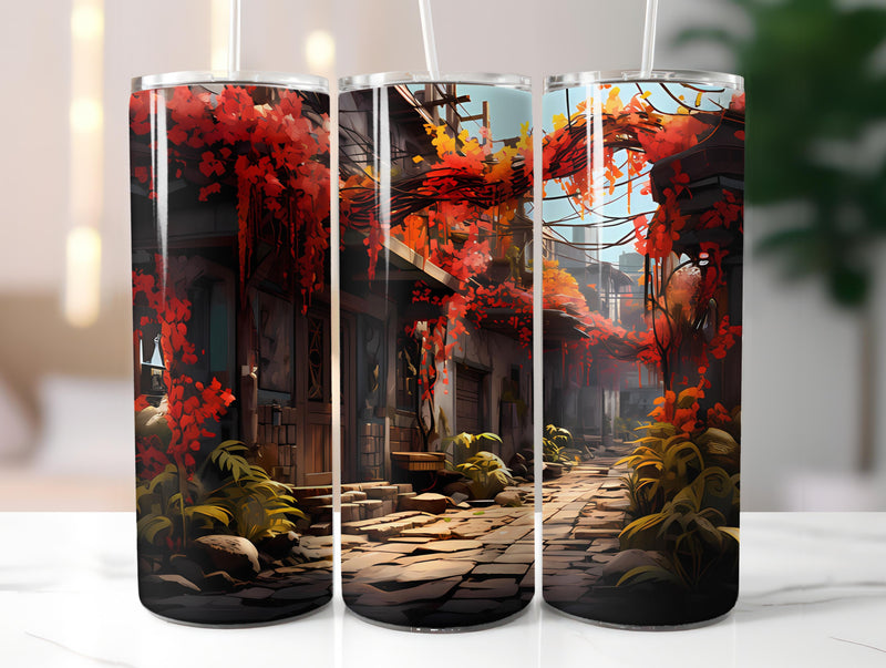 Grunge Spring 2 Tumbler Wrap - CraftNest