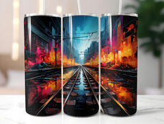 Grunge Spring 2 Tumbler Wrap - CraftNest