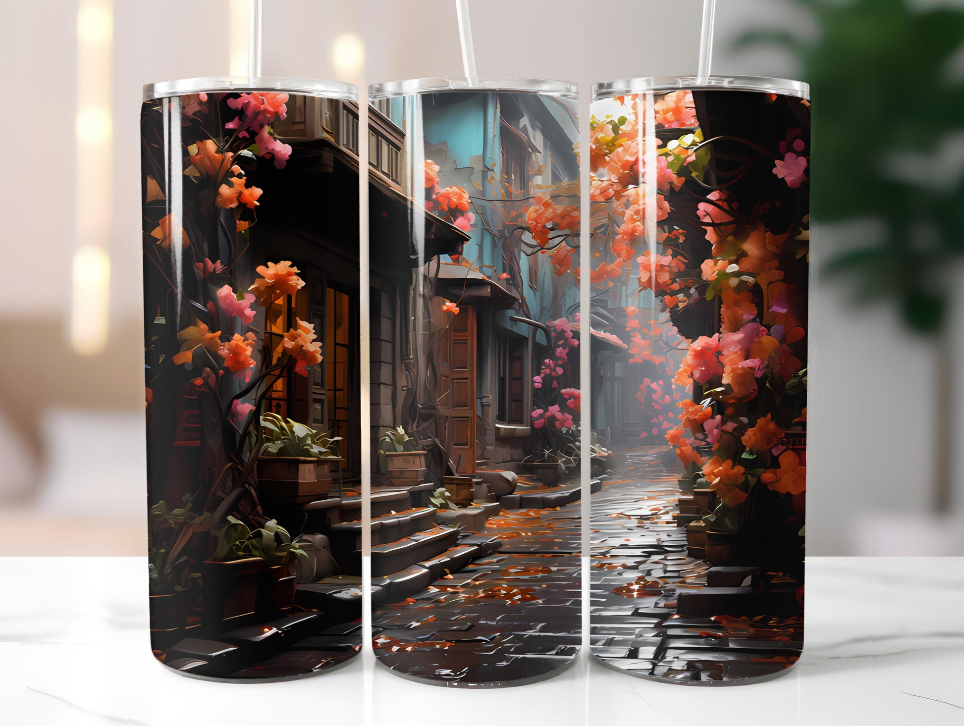 Grunge Spring 2 Tumbler Wrap - CraftNest