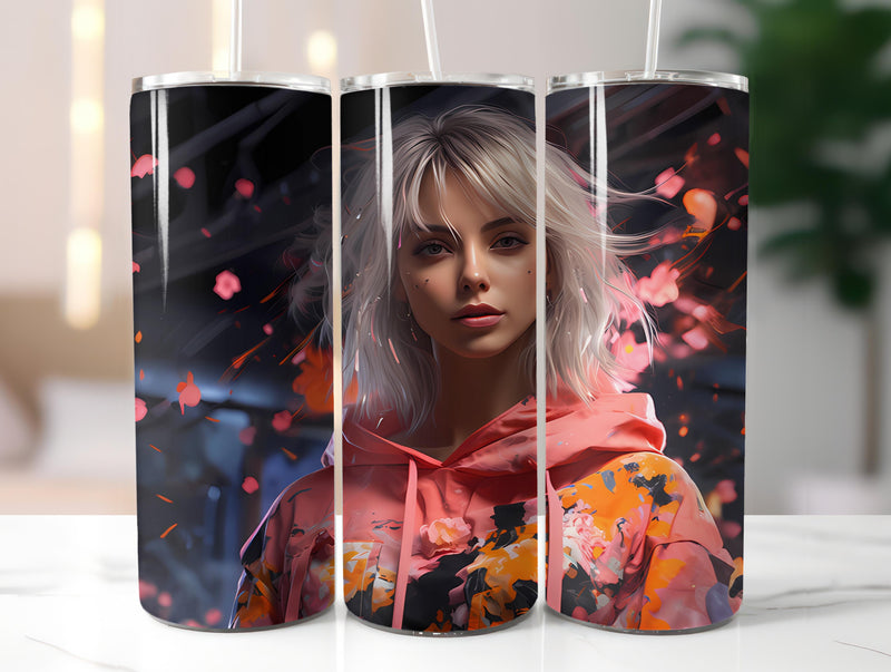 Grunge Spring 1  Tumbler Wrap - CraftNest