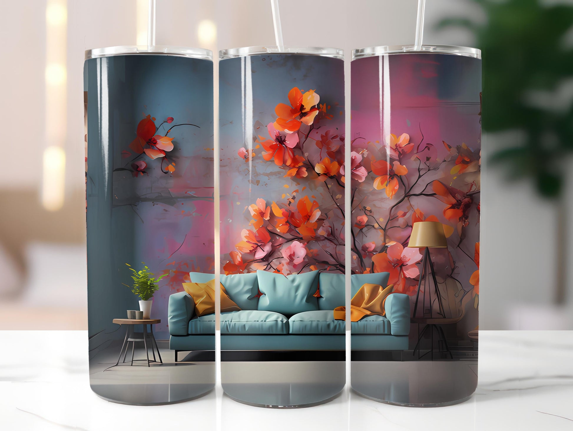 Grunge Spring 2 Tumbler Wrap - CraftNest