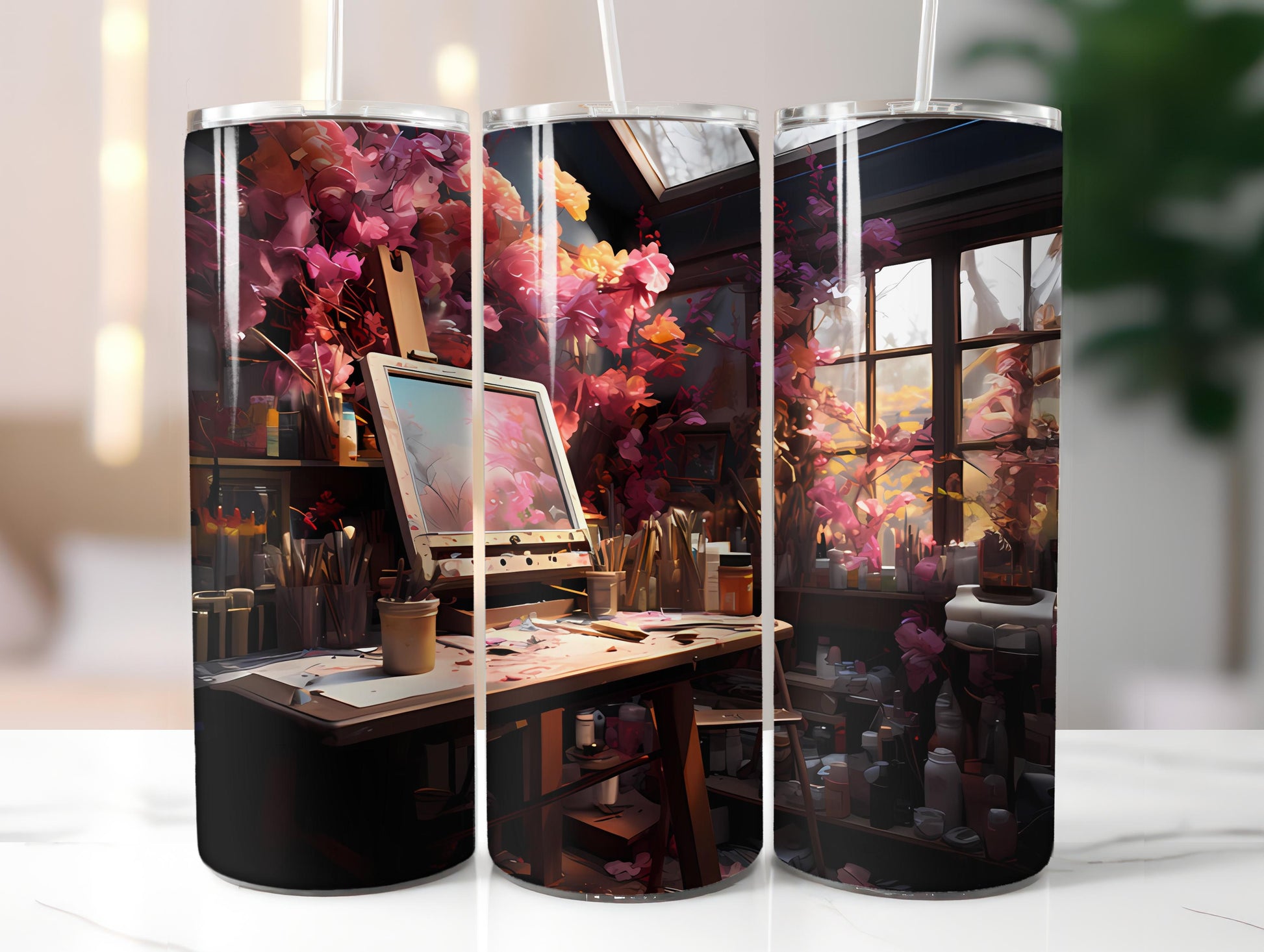 Grunge Spring 1  Tumbler Wrap - CraftNest