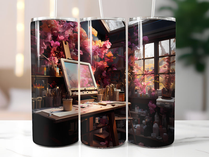 Grunge Spring 1  Tumbler Wrap - CraftNest