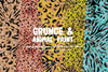 Grunge and Animal Print