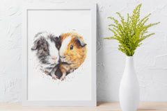 Guinea Pig Valentine's Day Clipart Bundle - CraftNest - Digital Crafting and Art