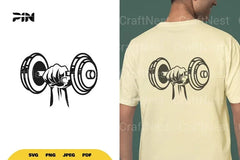 Gym Workout Dumbbell SVG Bundle - CraftNest - Digital Crafting and Art