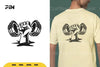 Gym Workout Dumbbell SVG Bundle