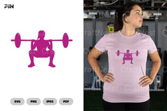 Gym Girl Fitness SVG Bundle - CraftNest - Digital Crafting and Art