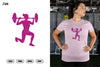 Gym Girl Fitness SVG Bundle