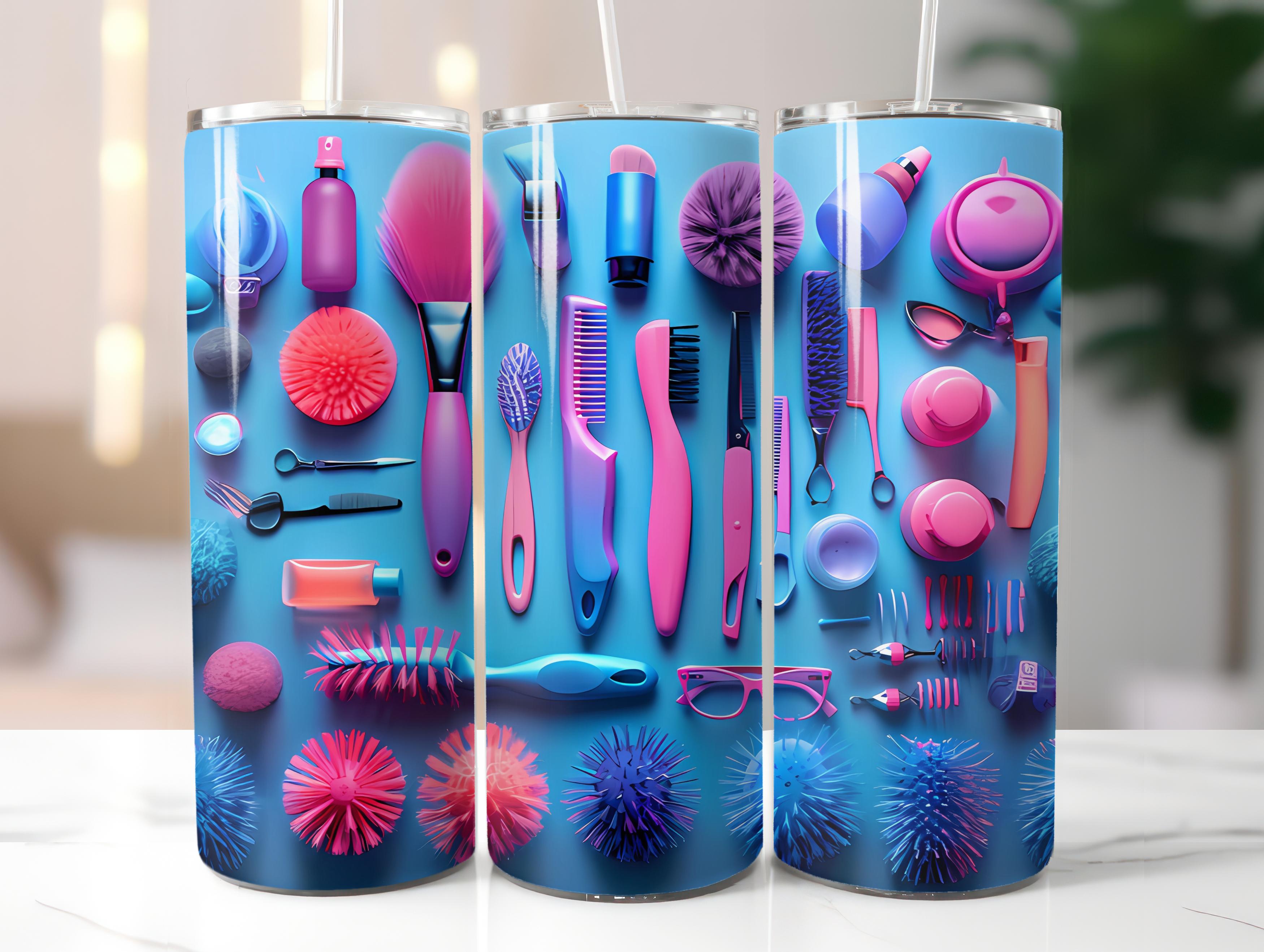 Hairdresser Profession 3 Tumbler Wrap - CraftNest - Digital Crafting and Art