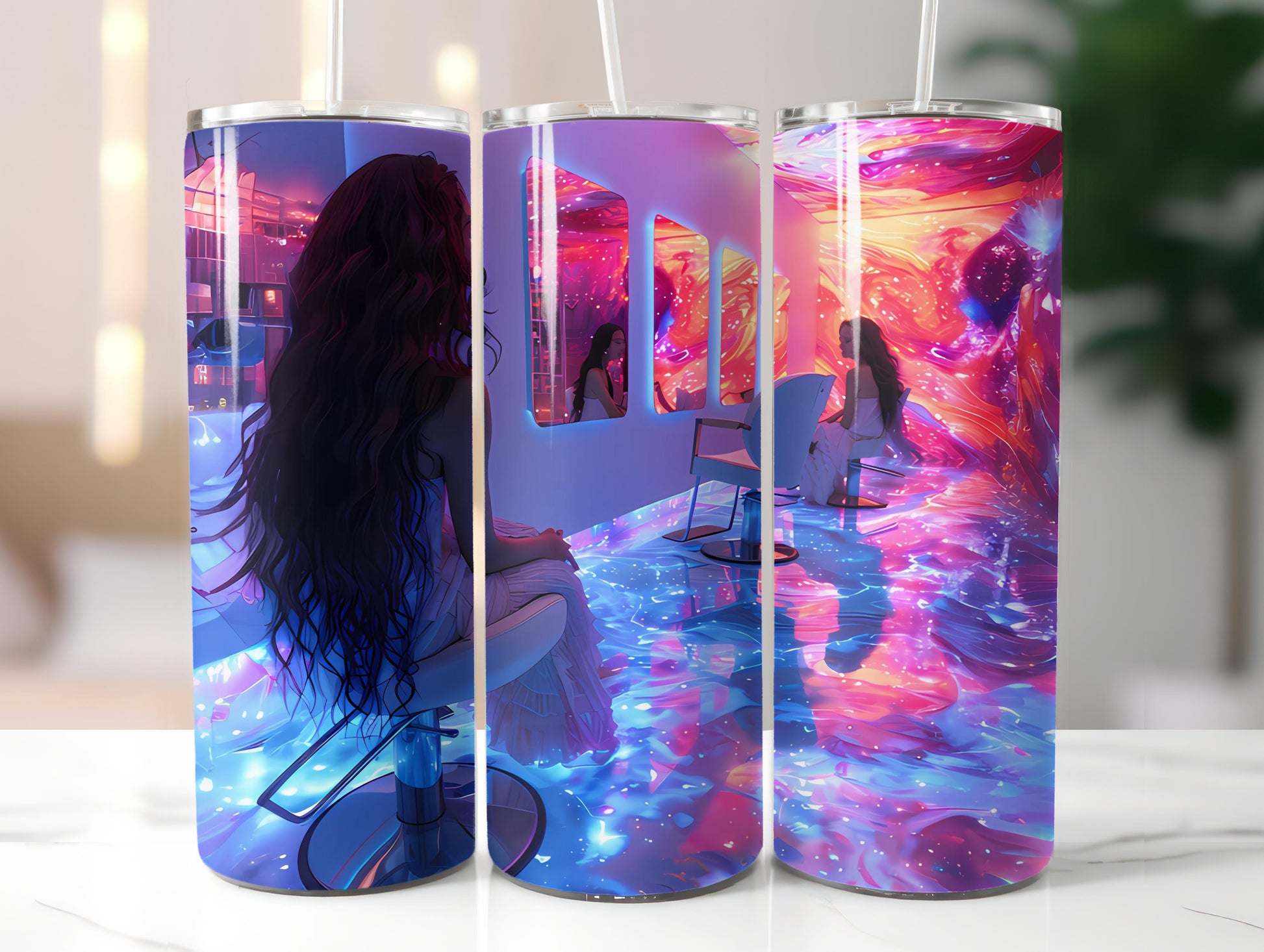 Hairdresser Profession 1 Tumbler Wrap - CraftNest - Digital Crafting and Art