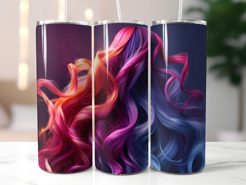 Hairdresser Profession 3 Tumbler Wrap - CraftNest - Digital Crafting and Art