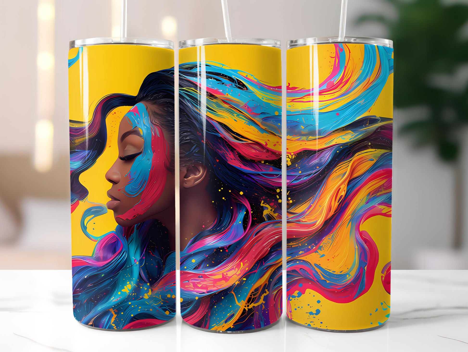 Hairdresser Profession 3 Tumbler Wrap - CraftNest - Digital Crafting and Art