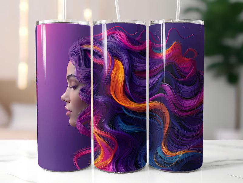 Hairdresser Profession 3 Tumbler Wrap - CraftNest - Digital Crafting and Art