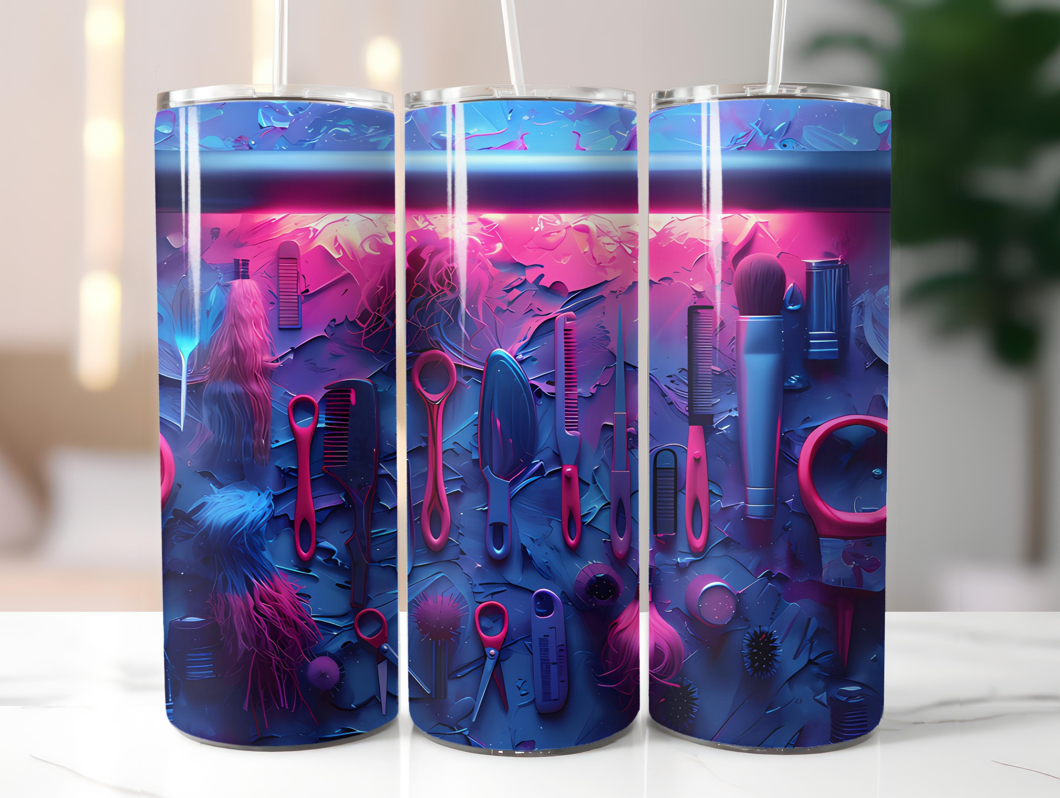 Hairdresser Profession 3 Tumbler Wrap - CraftNest - Digital Crafting and Art