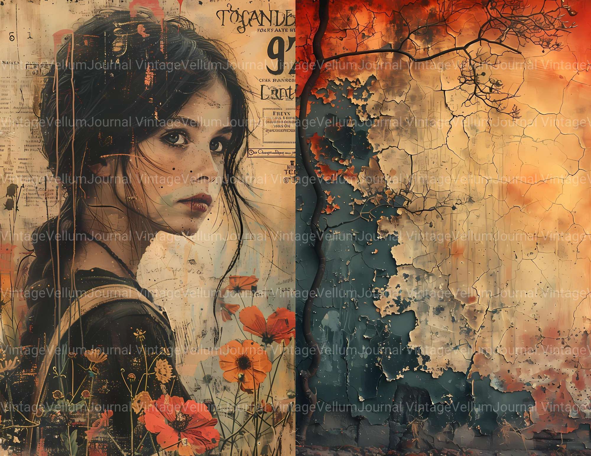 Vintage Back To School - CraftNest - Digital Crafting and Art