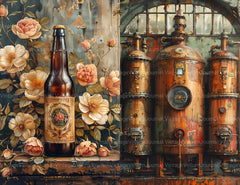 Homebrewing Junk Journal Pages - CraftNest - Digital Crafting and Art