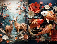 Spring Origami Junk Journal Pages - CraftNest