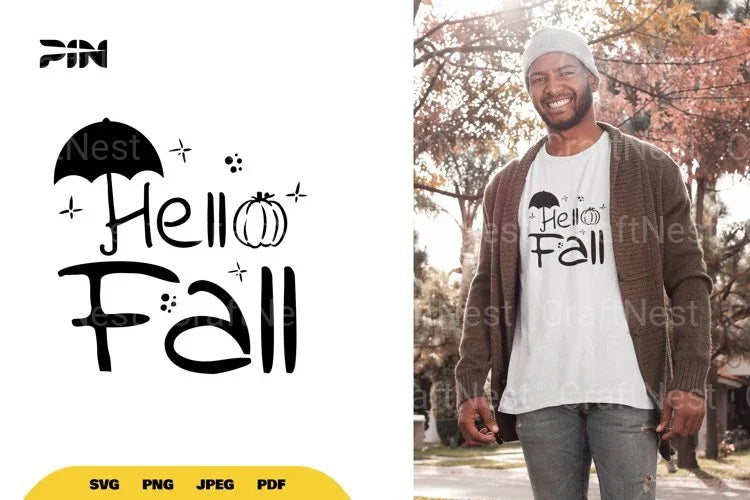 Hallo Fall Autumn SVG Bundle - CraftNest - Digital Crafting and Art