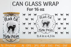 Halloween Beer Can Glass SVG Bundle - CraftNest - Digital Crafting and Art