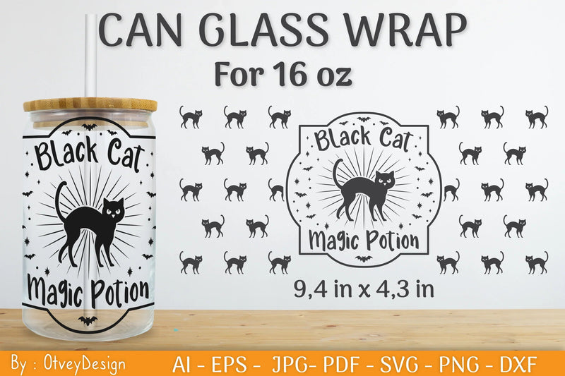 Halloween Beer Can Glass SVG Bundle - CraftNest - Digital Crafting and Art