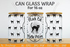 Halloween Beer Can Glass SVG Bundle - CraftNest - Digital Crafting and Art