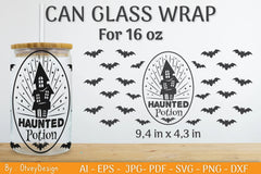 Halloween Beer Can Glass SVG Bundle - CraftNest - Digital Crafting and Art