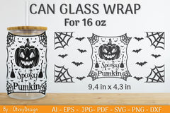 Halloween Beer Can Glass SVG Bundle - CraftNest - Digital Crafting and Art