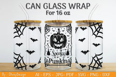 Halloween Beer Can Glass SVG Bundle - CraftNest - Digital Crafting and Art