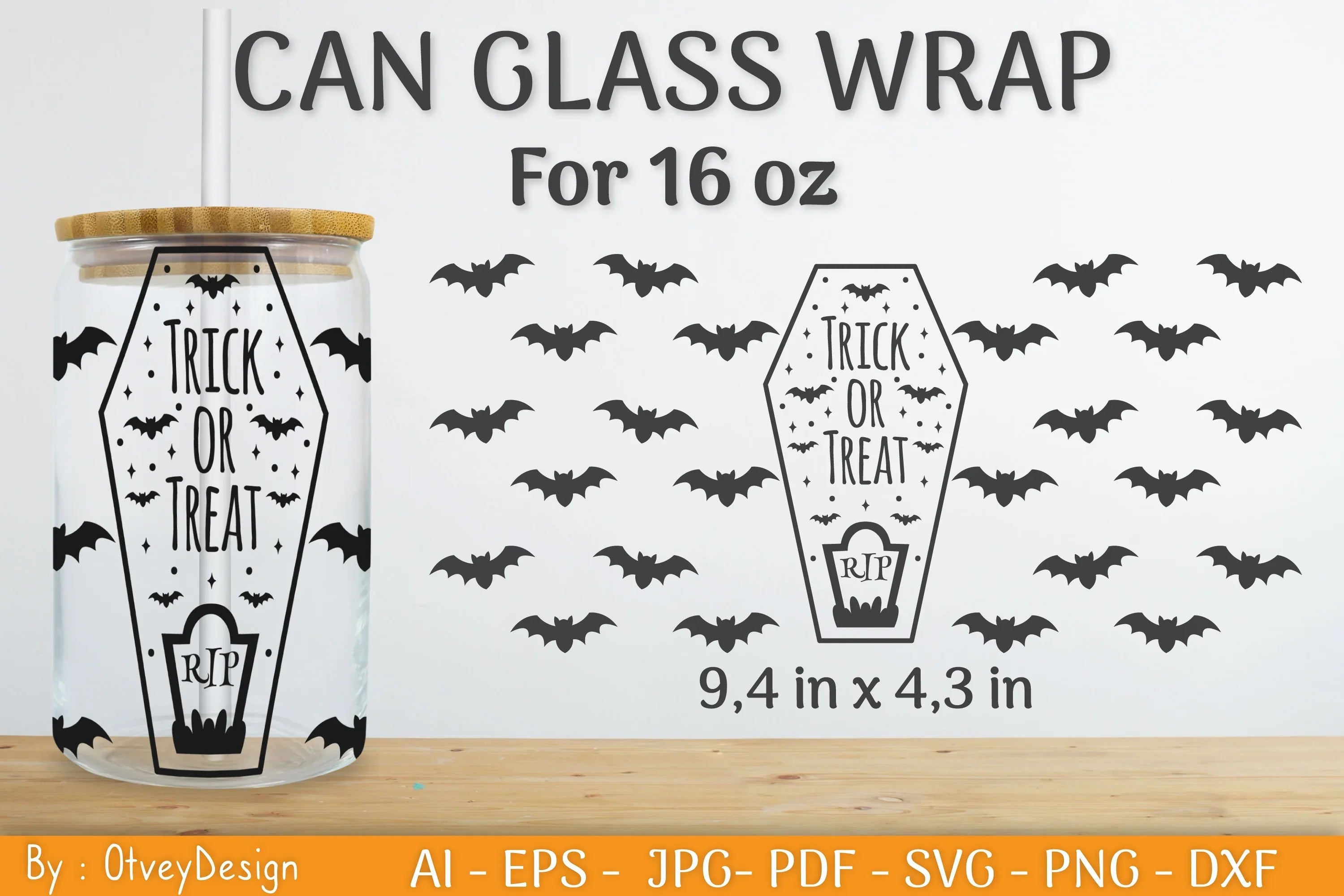 Halloween Beer Can Glass SVG Bundle - CraftNest - Digital Crafting and Art