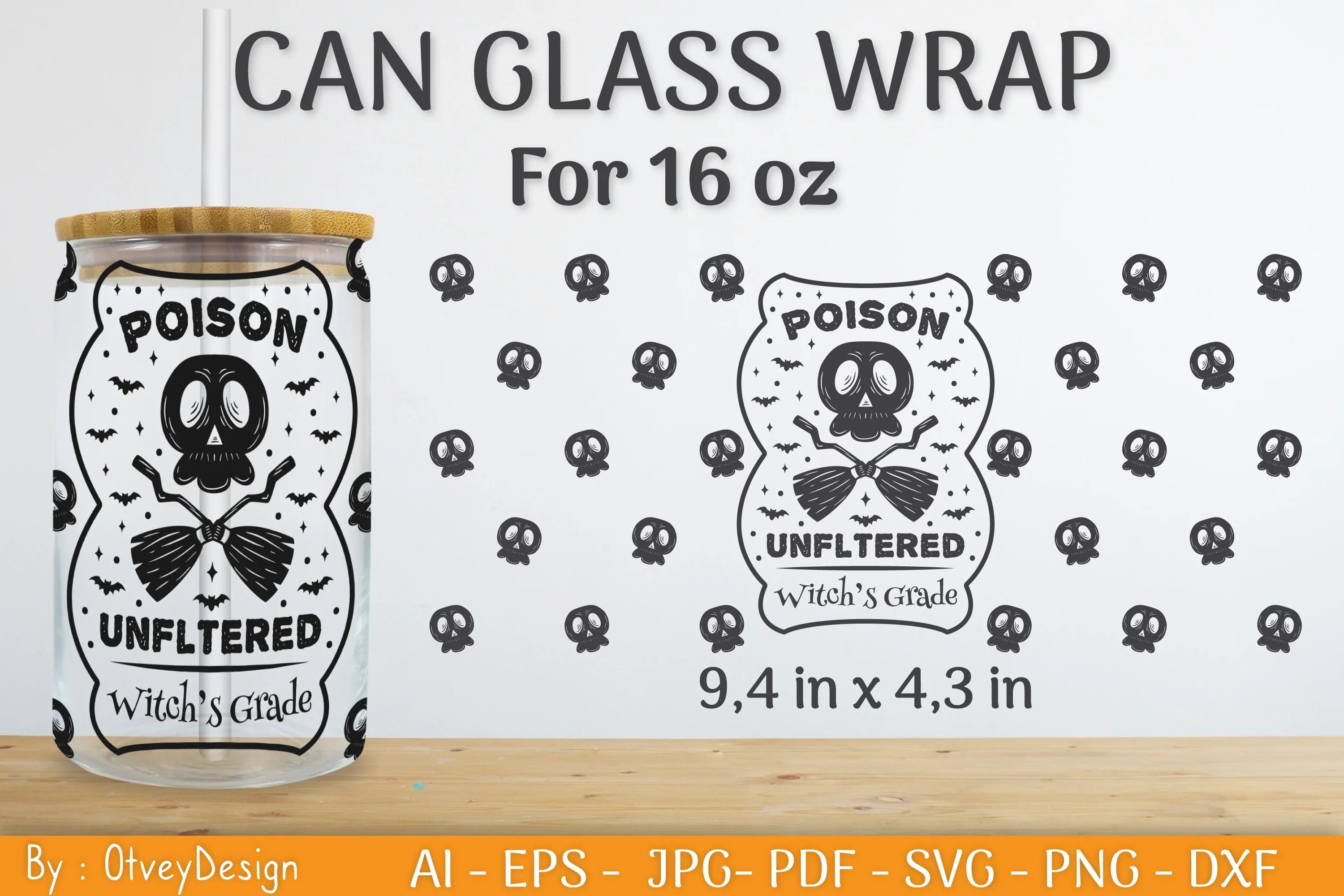 Halloween Beer Can Glass SVG Bundle - CraftNest - Digital Crafting and Art