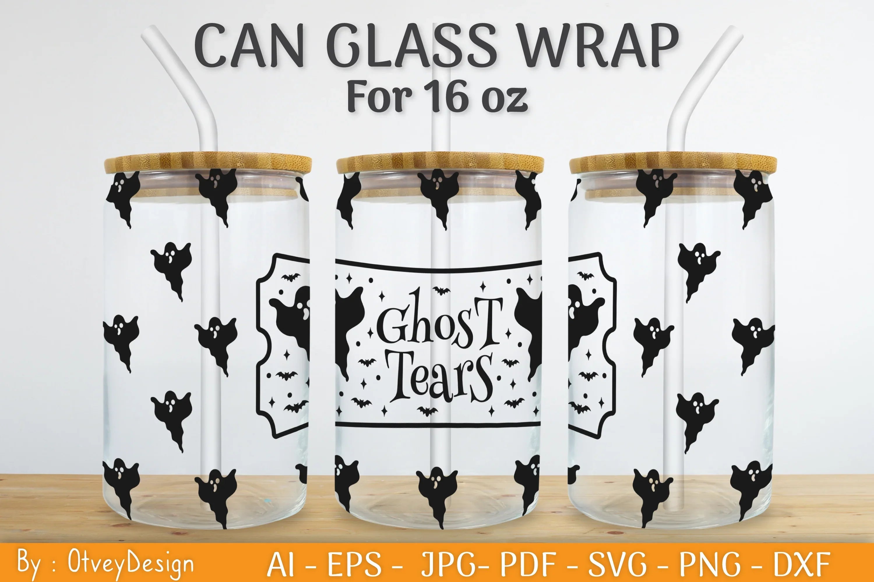 Halloween Beer Can Glass SVG Bundle - CraftNest - Digital Crafting and Art