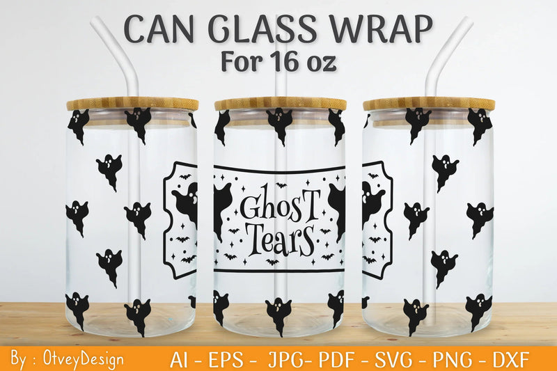 Halloween Beer Can Glass SVG Bundle - CraftNest - Digital Crafting and Art