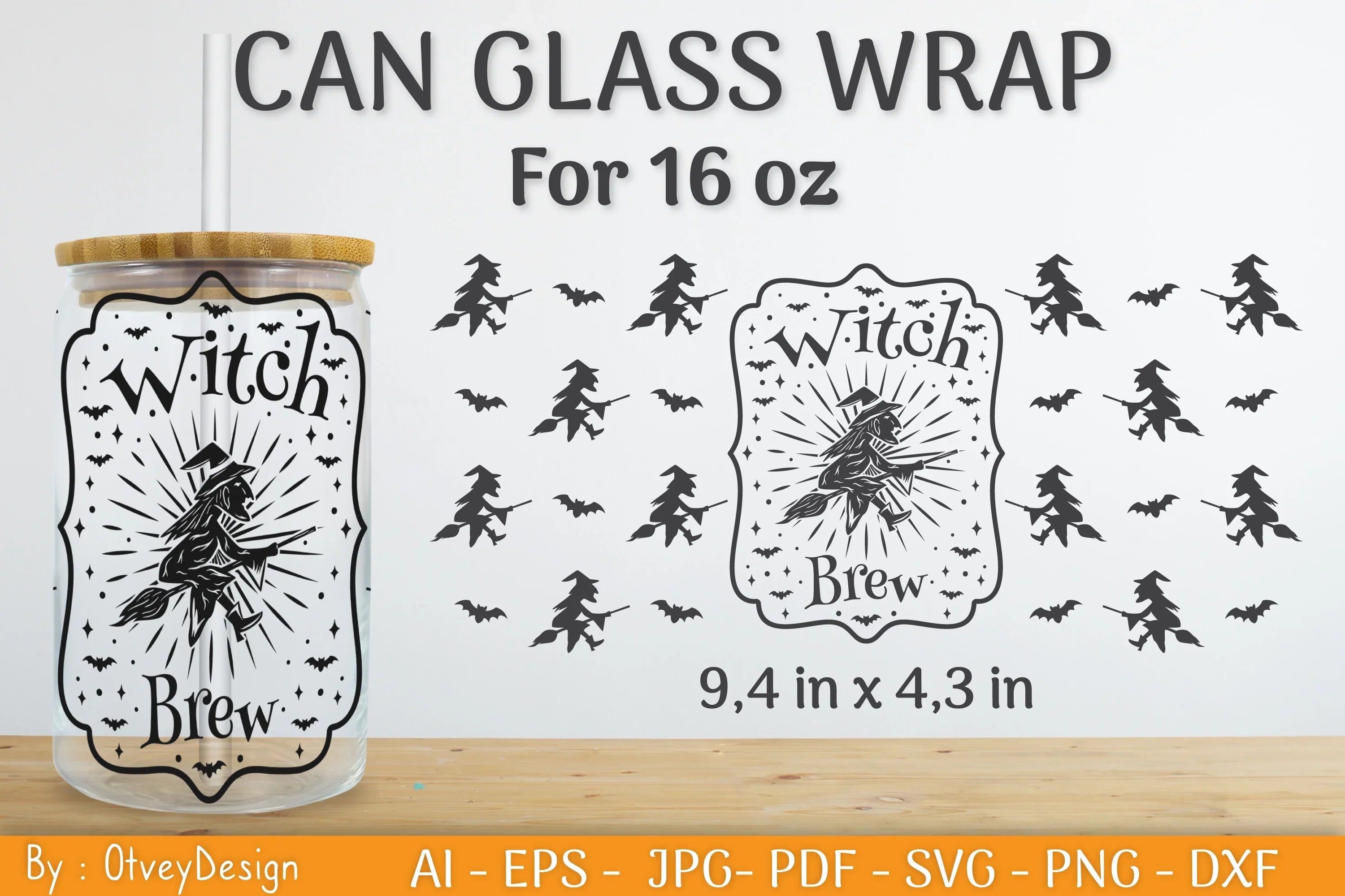 Halloween Beer Can Glass SVG Bundle - CraftNest - Digital Crafting and Art