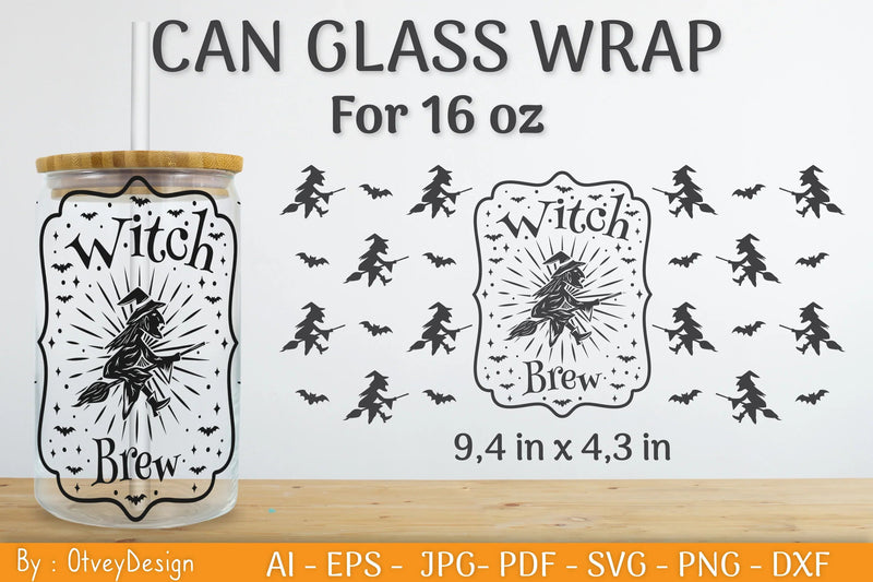 Halloween Beer Can Glass SVG Bundle - CraftNest - Digital Crafting and Art