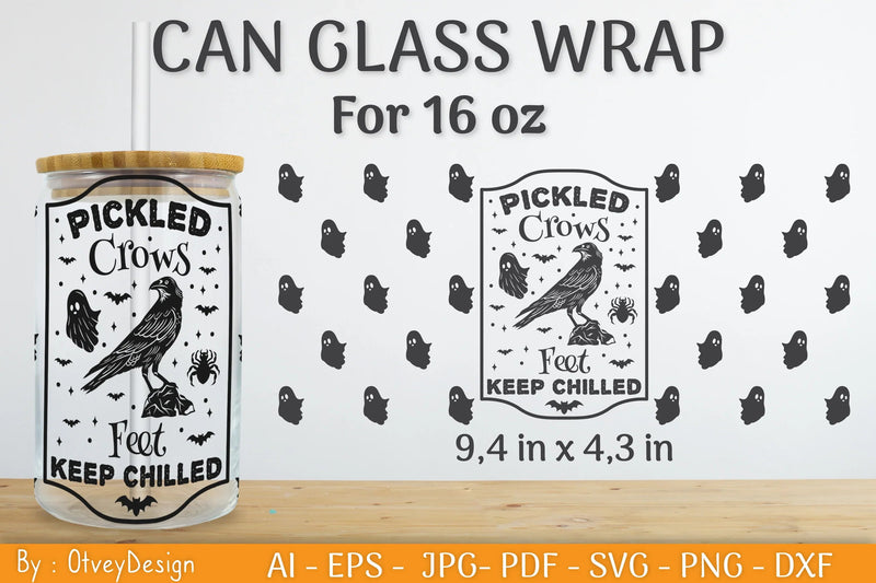Halloween Beer Can Glass SVG Bundle - CraftNest - Digital Crafting and Art