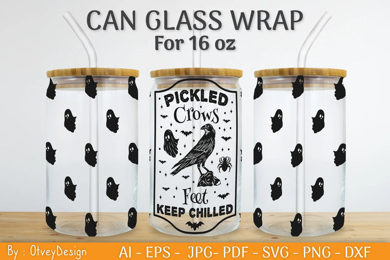 Halloween Beer Can Glass SVG Bundle - CraftNest - Digital Crafting and Art