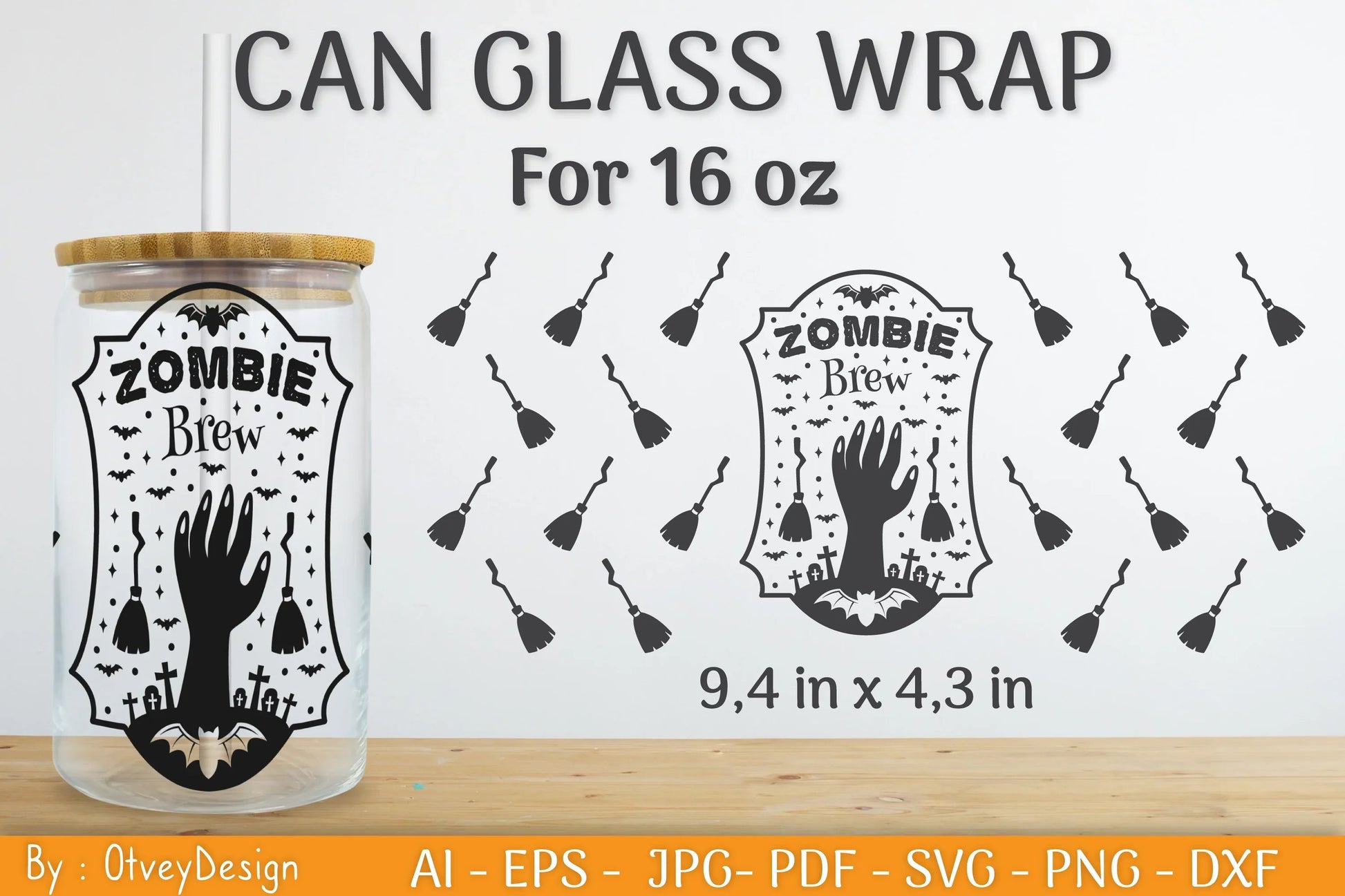 Halloween Beer Can Glass SVG Bundle - CraftNest - Digital Crafting and Art