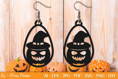 Halloween Earring SVG Bundle - CraftNest - Digital Crafting and Art