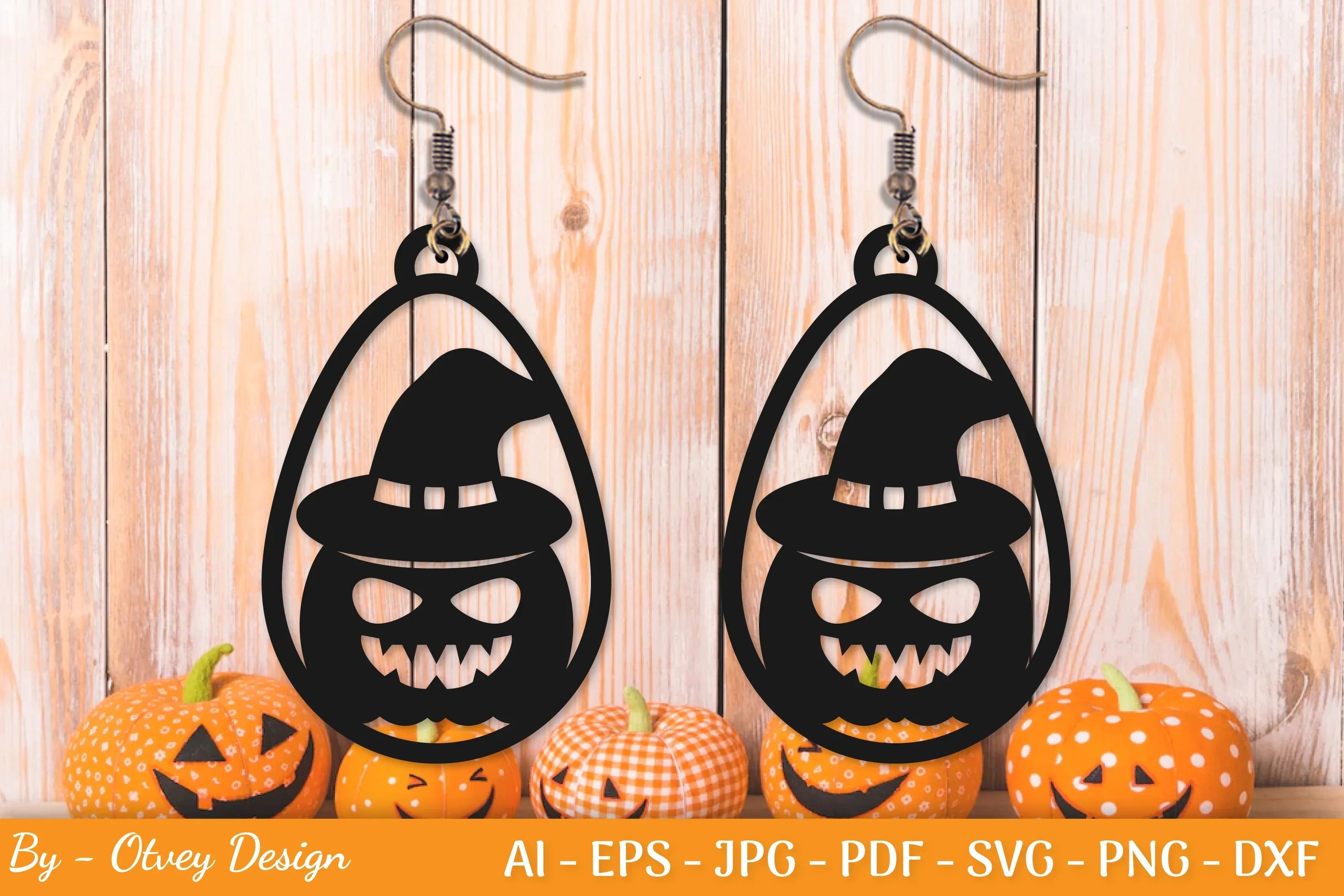 Halloween Earring SVG Bundle - CraftNest - Digital Crafting and Art