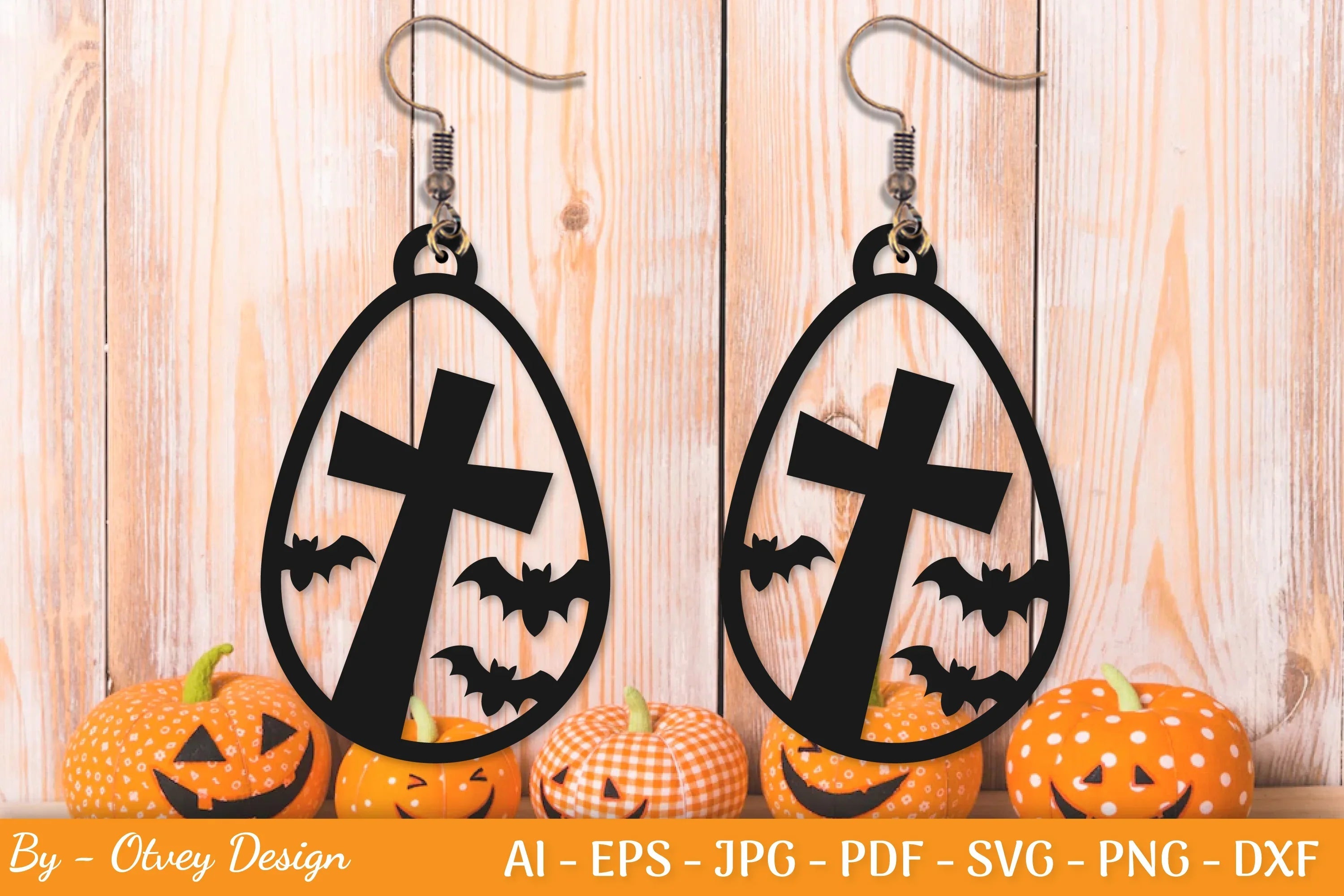 Halloween Earring SVG Bundle - CraftNest - Digital Crafting and Art