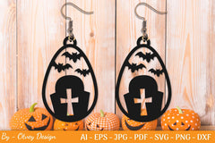 Halloween Earring SVG Bundle - CraftNest - Digital Crafting and Art