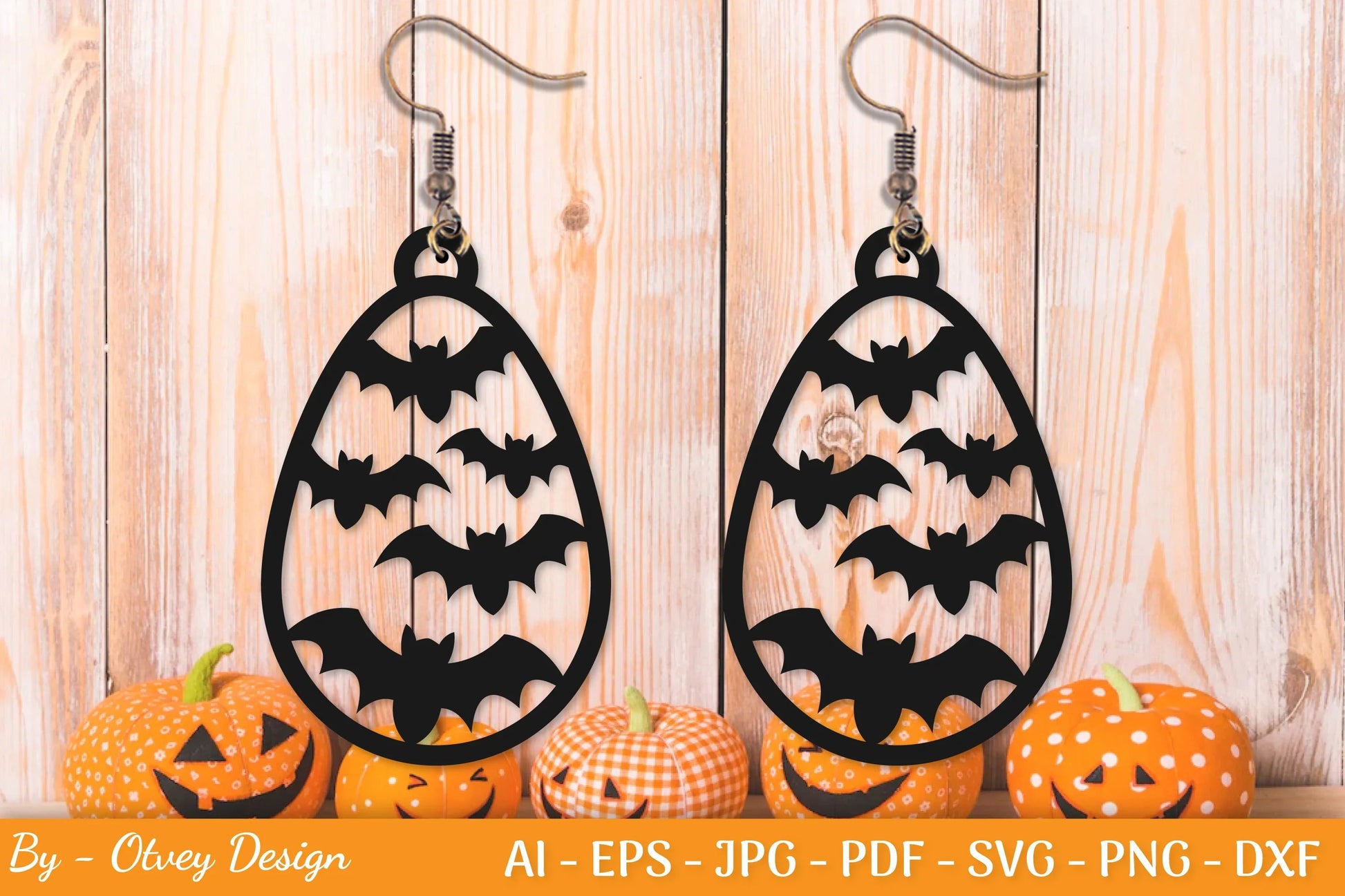 Halloween Earring SVG Bundle - CraftNest - Digital Crafting and Art