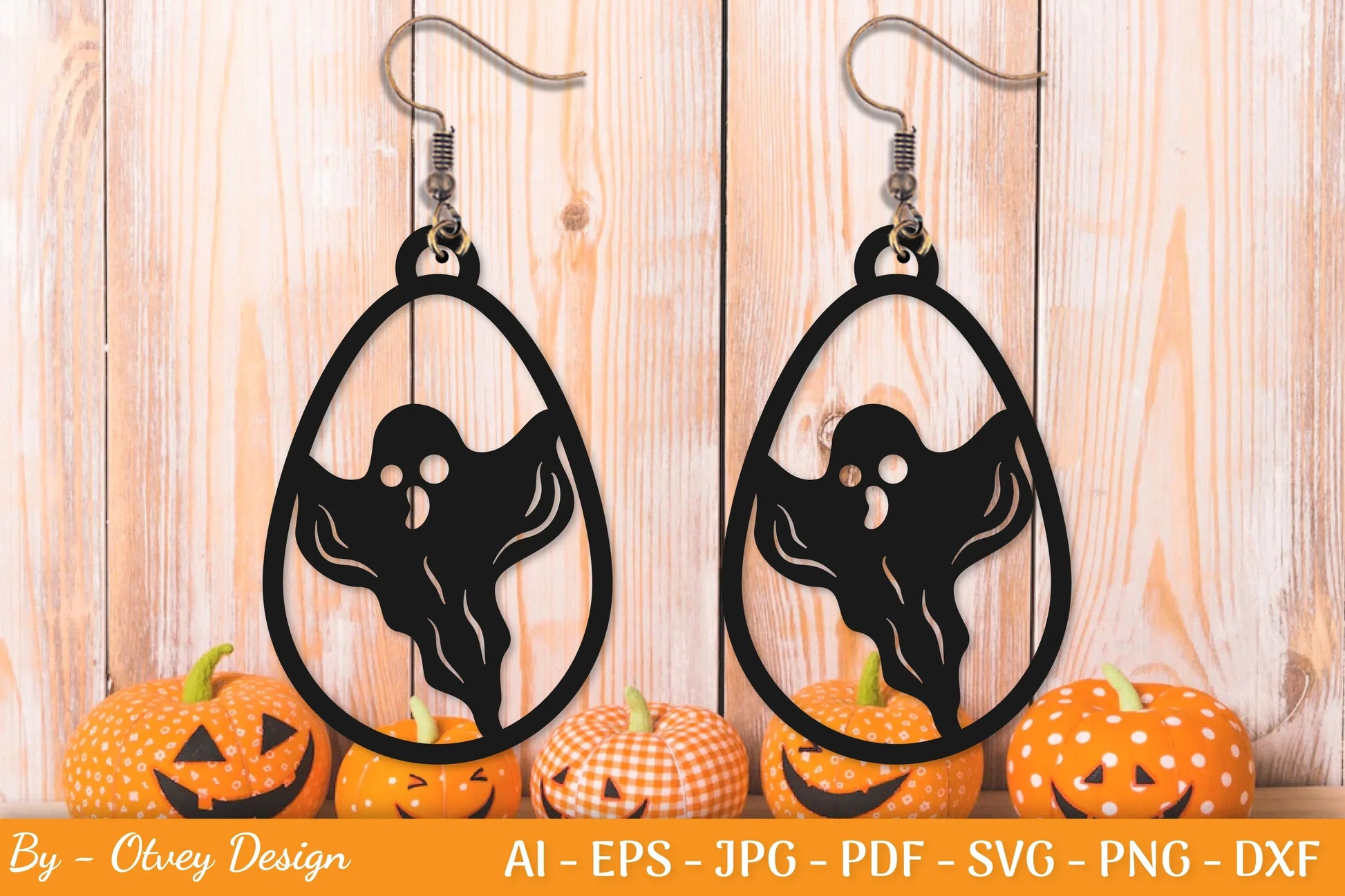 Halloween Earring SVG Bundle - CraftNest - Digital Crafting and Art