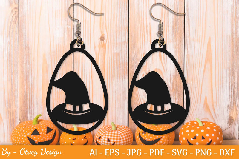 Halloween Earring SVG Bundle - CraftNest - Digital Crafting and Art