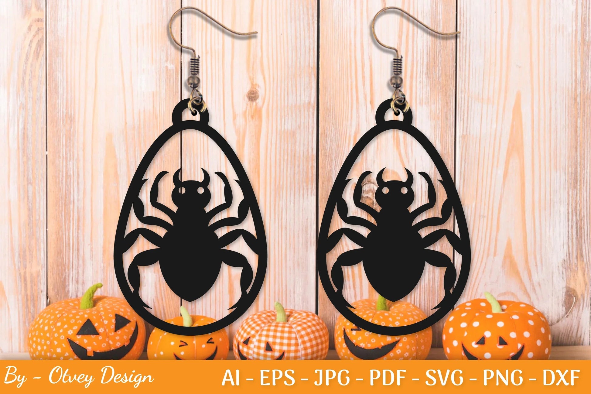 Halloween Earring SVG Bundle - CraftNest - Digital Crafting and Art